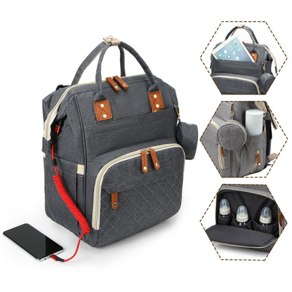 Wasserdichter Rucksack, ideal für Reisen und Schwangerschaft - LENTO