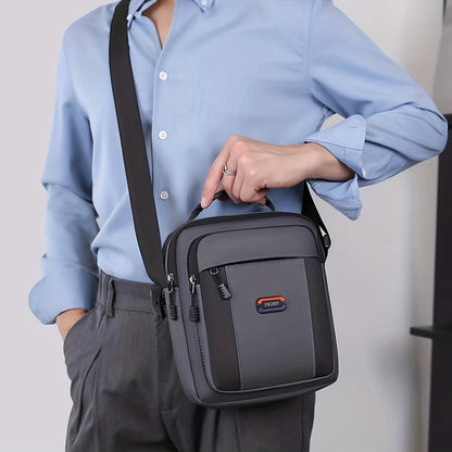 Multi-Pocket Herren Crossbody-Tasche mit großer Kapazität - SONSECA